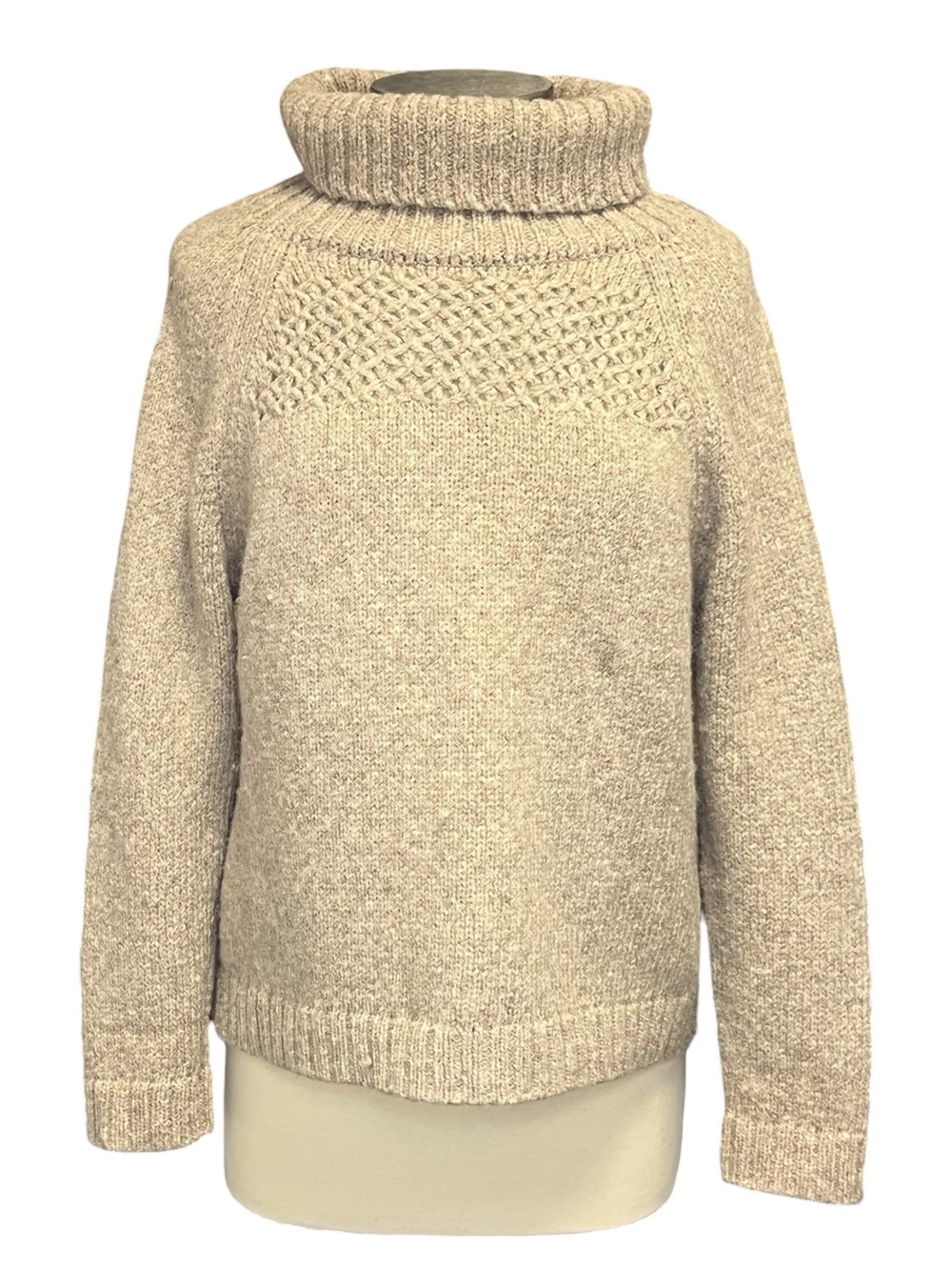 Margaret O'Leary Split Back Turtleneck Sweater